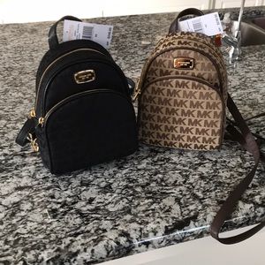 SOLD Michael Kors backpacks